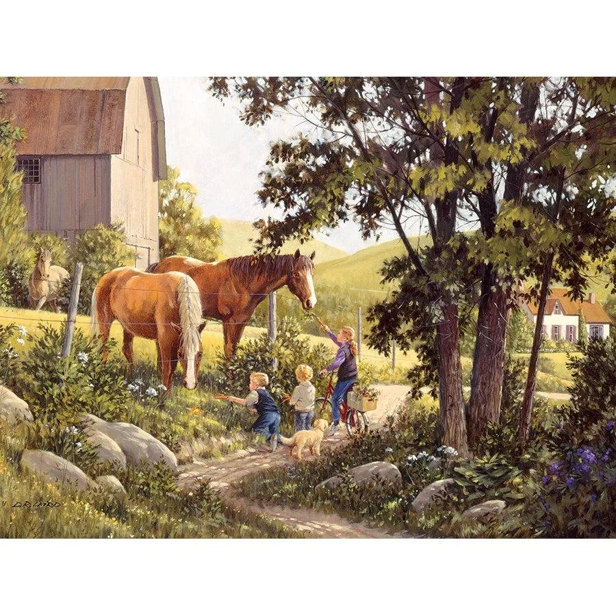 Summer Horses 1000 piece puzzle