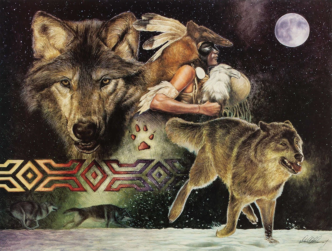 Arapaho Moon 500 piece puzzle