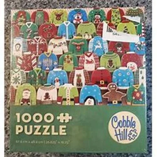 Ugly Christmas Sweaters 1000 piece puzzle