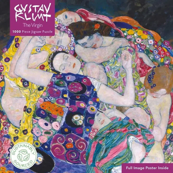 Gustav Klimt: the Virgin 1000 Piece Sustainable Puzzle
