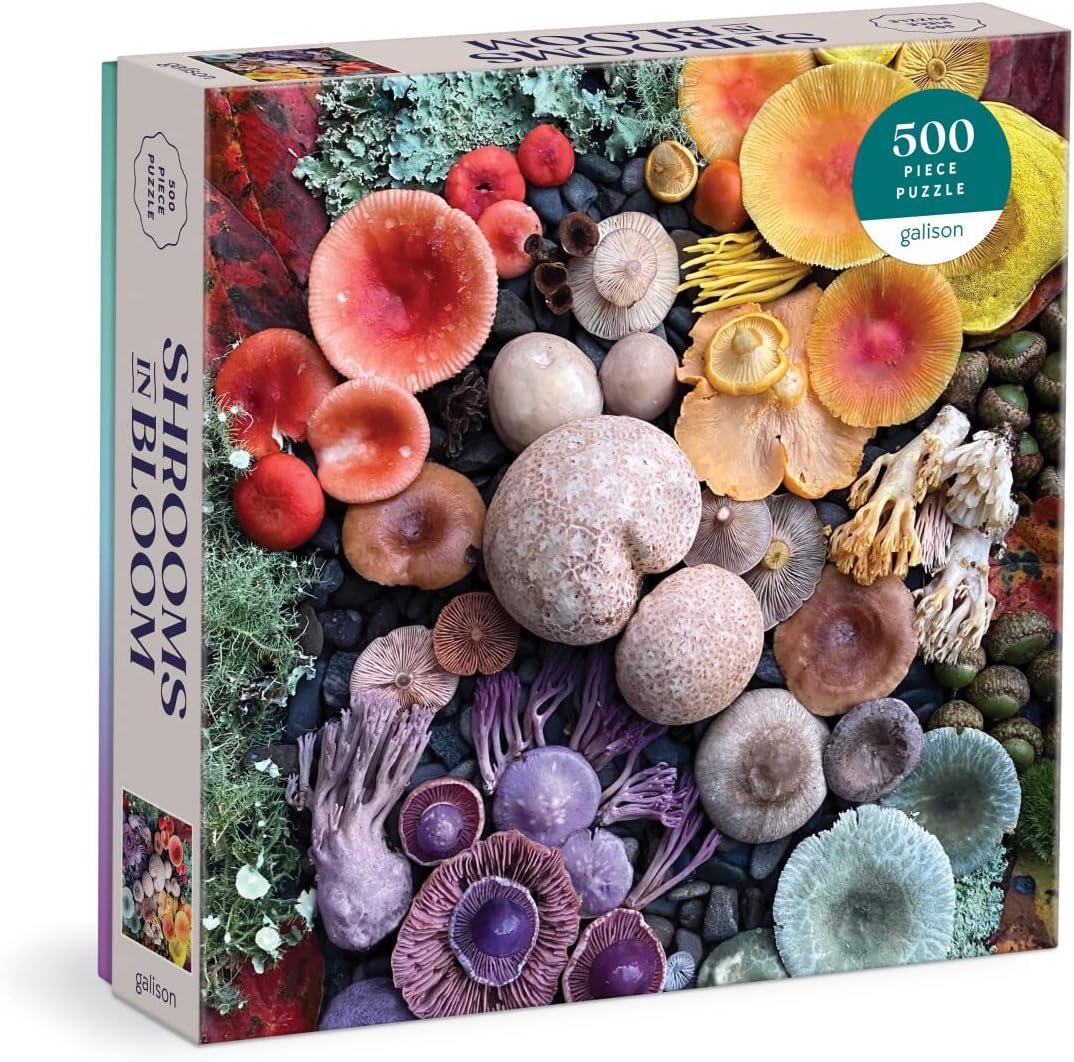 Shrooms in Bloom 500 piece puzzle