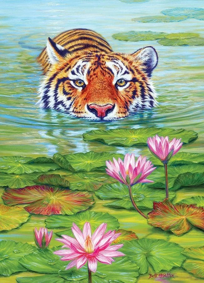 Land of the Lotus 1000 piece puzzle