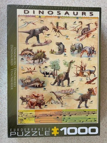 Dinosaurs 1000 piece puzzle