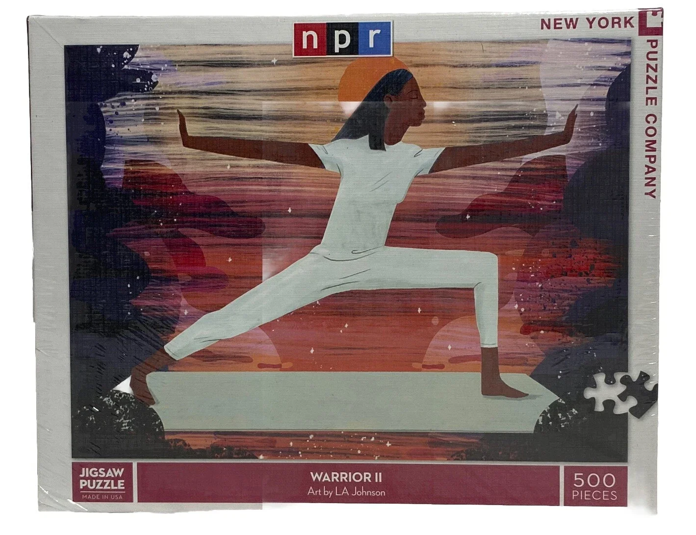 Warrior II New York Puzzle Company 500 piece puzzle