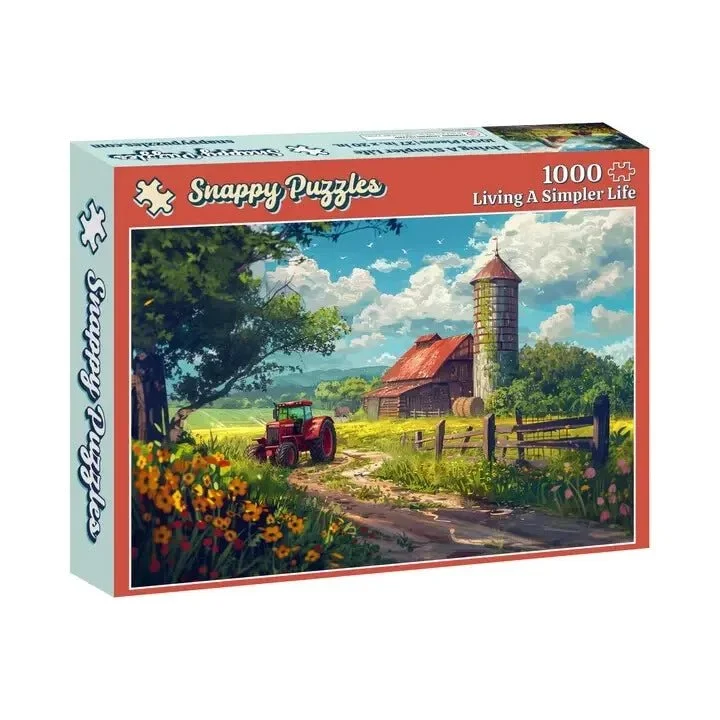 Living a Simpler Life 1000 piece puzzle*