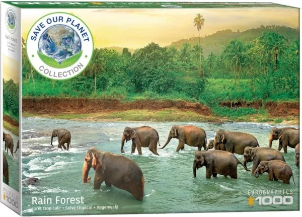 Rain Forest 1000 piece puzzle
