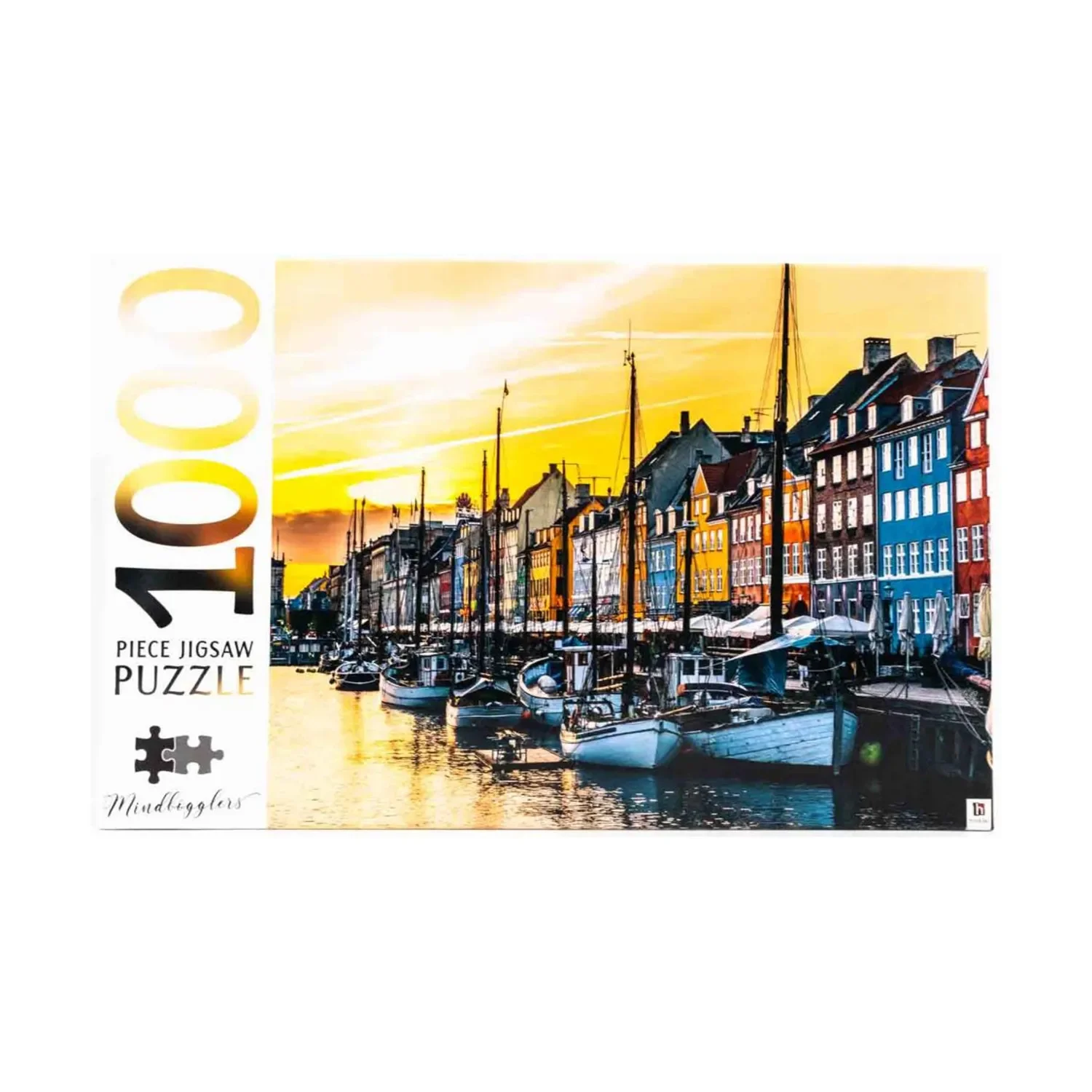 Nyhavn, Copenhagenm Denmark 1000 piece puzzle