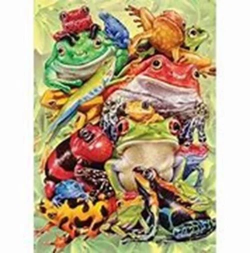 Frog Pile 500 piece puzzle