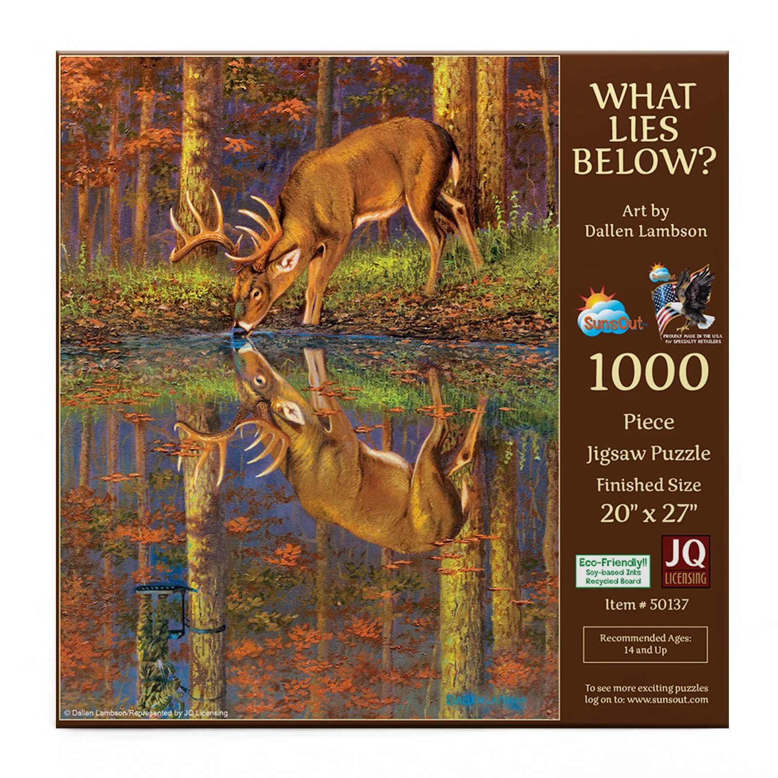 What Lies Below? 1000 piece puzzle