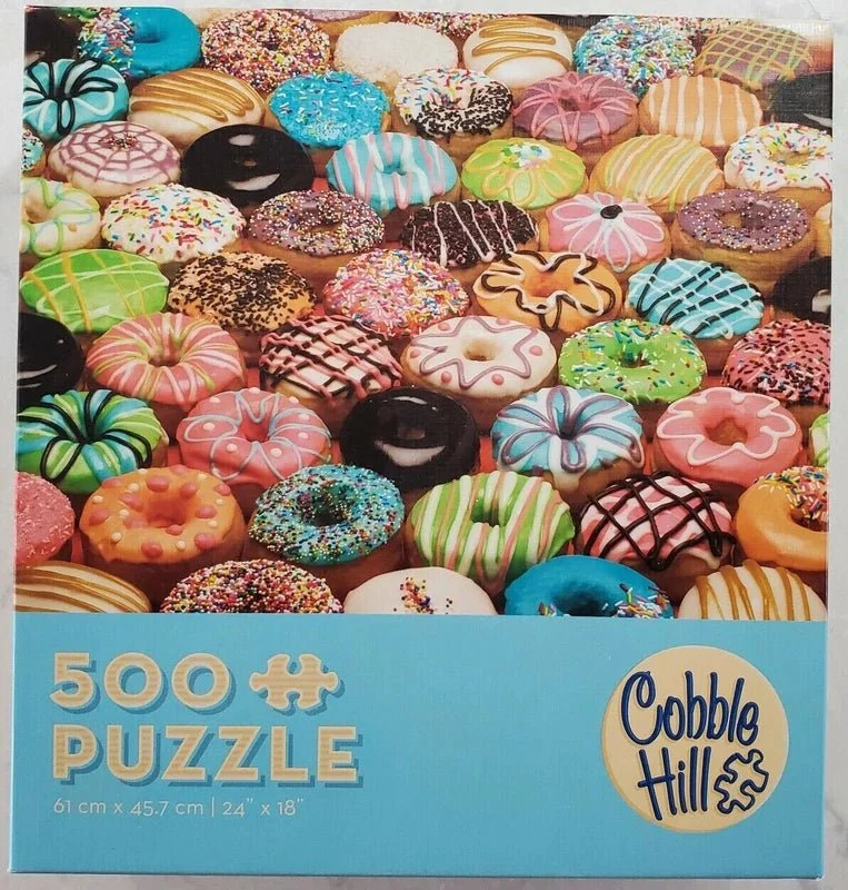 Doughnuts 500 piece puzzle