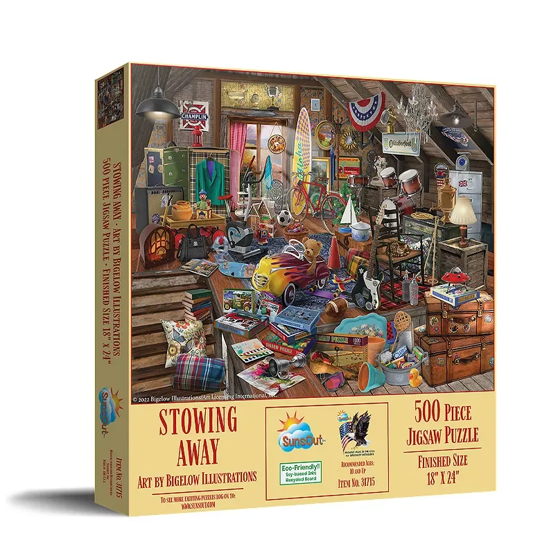 Suns Out Stowing Away 500 piece puzzle