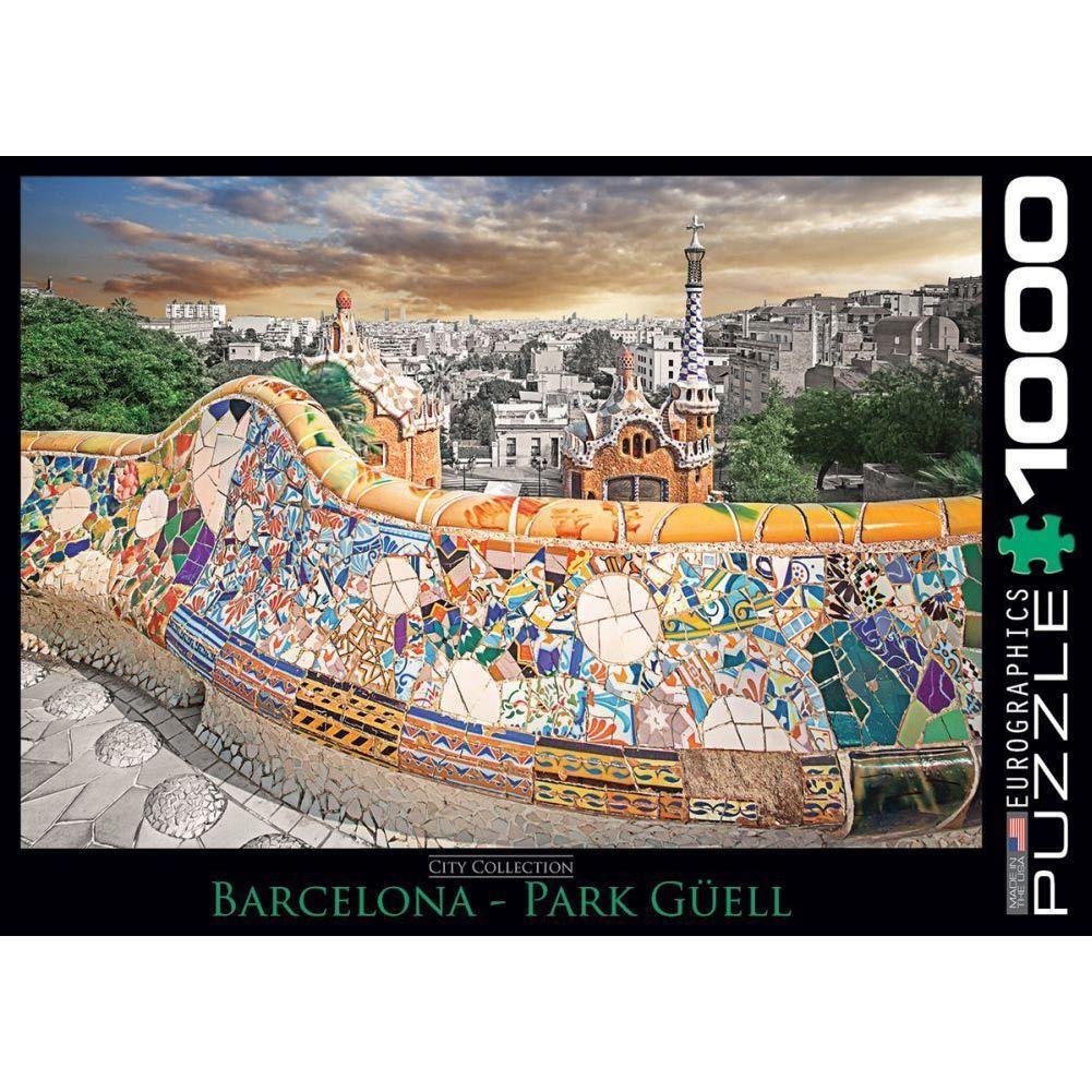 Barcelona - Park Guell 1000 piece puzzle