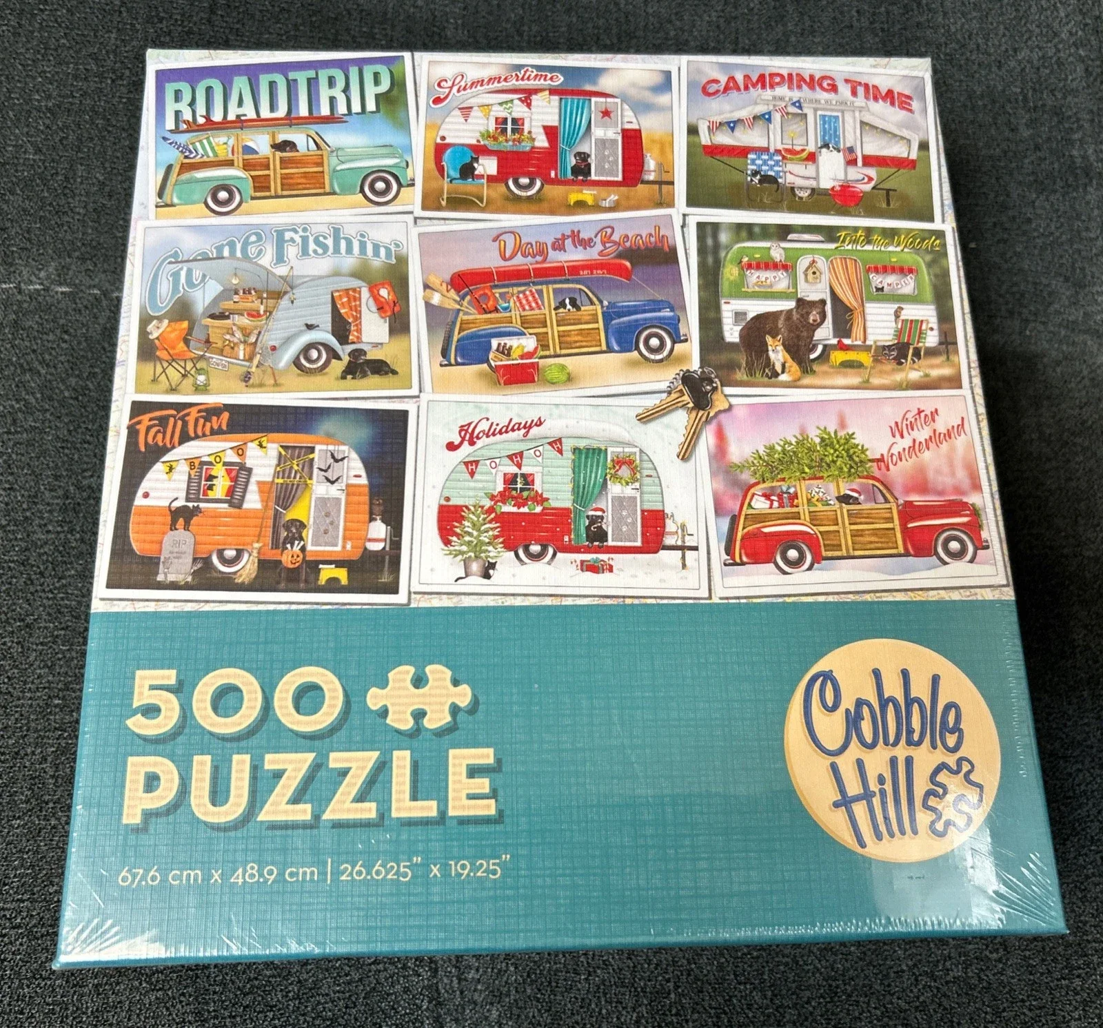 Hitting the Road 500 piece puzzle