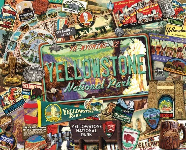 Yellowstone National Park 1000 piece puzzle