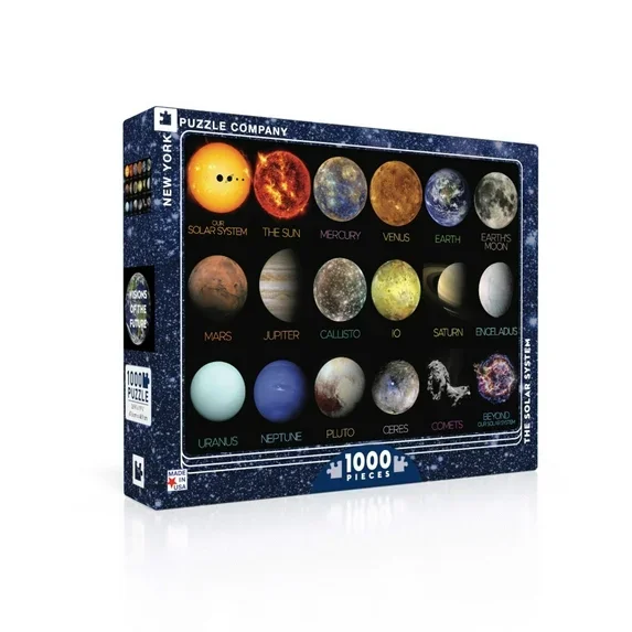 The Solar System 1000 piece puzzle