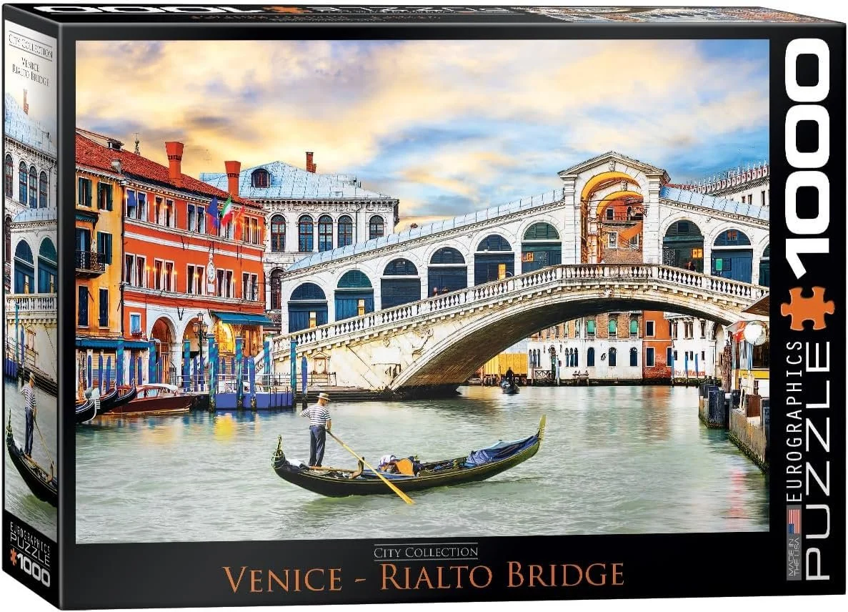 Venice-Rialto Bridge 1000 piece puzzle