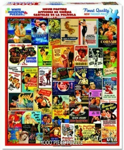 Movie Posters 1000 piece puzzle