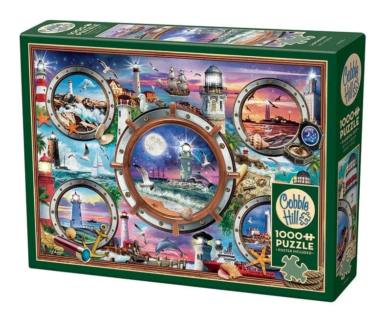 Lighthouses 1000 piece puzzle