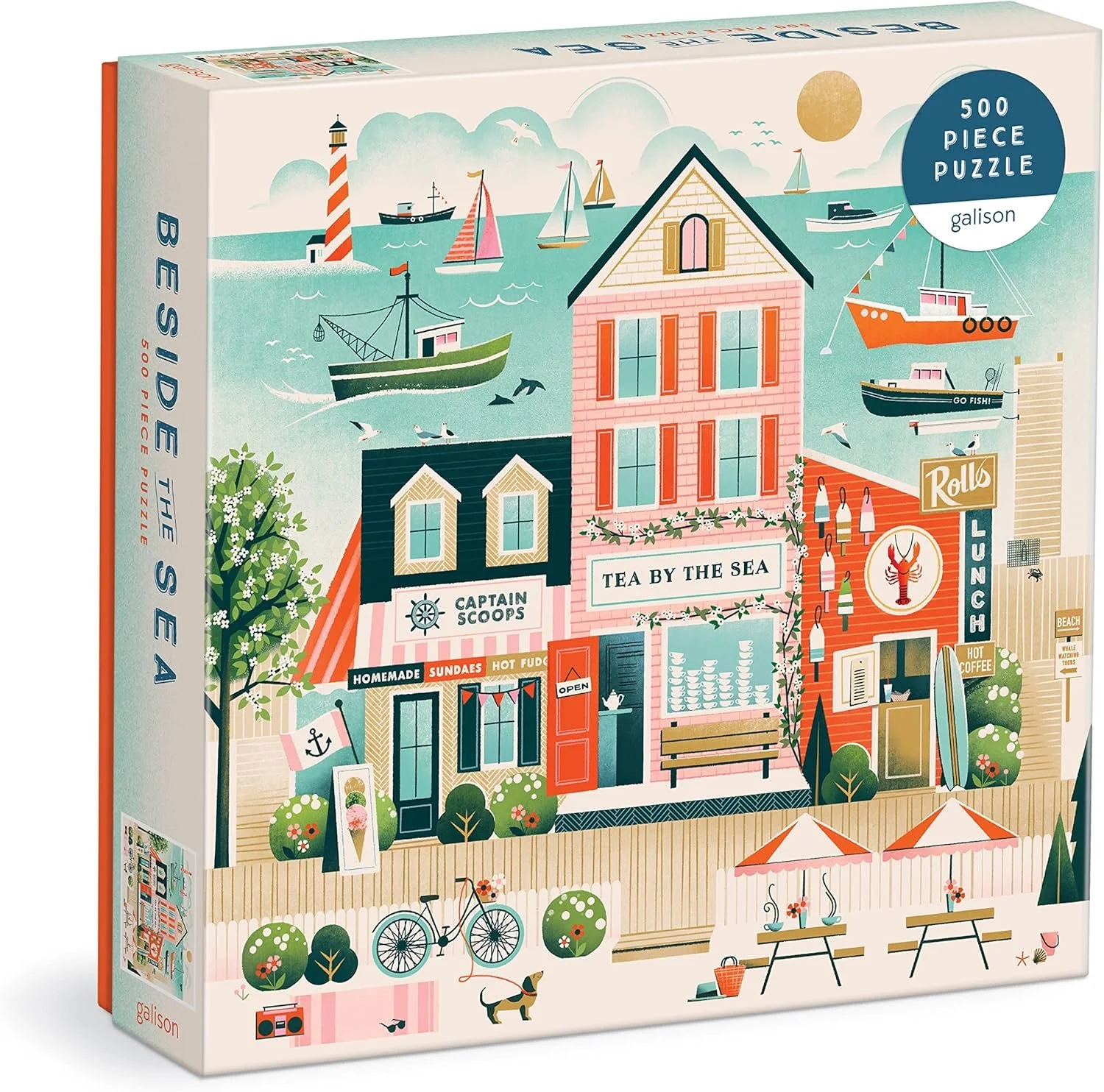 Beside the Sea 500piece puzzle