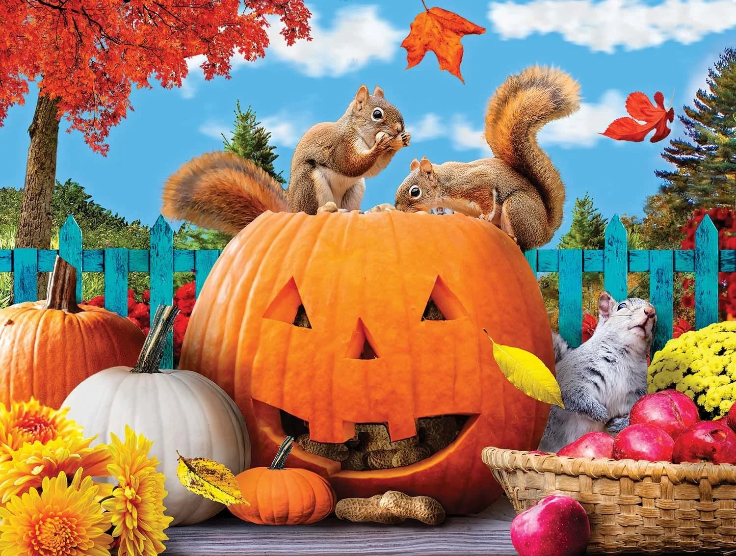 Fall Feast 500 piece puzle
