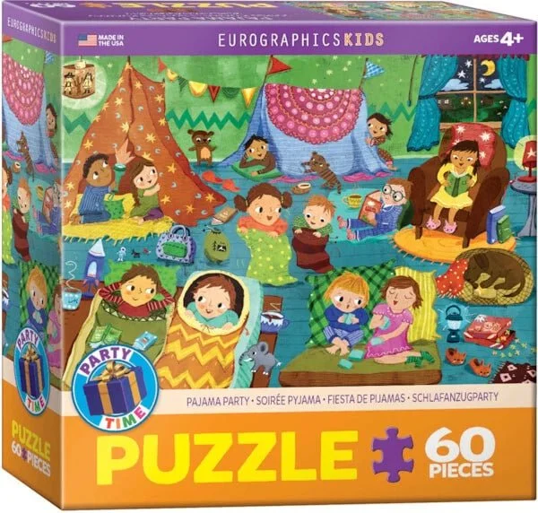 Pajama Party 60-Piece Puzzle
