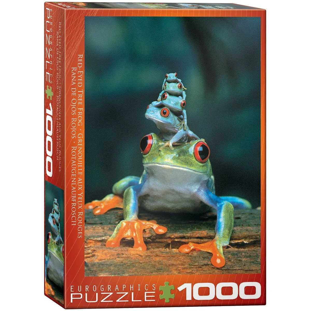 Red Eyes Tree Frog 1000 piece puzzle