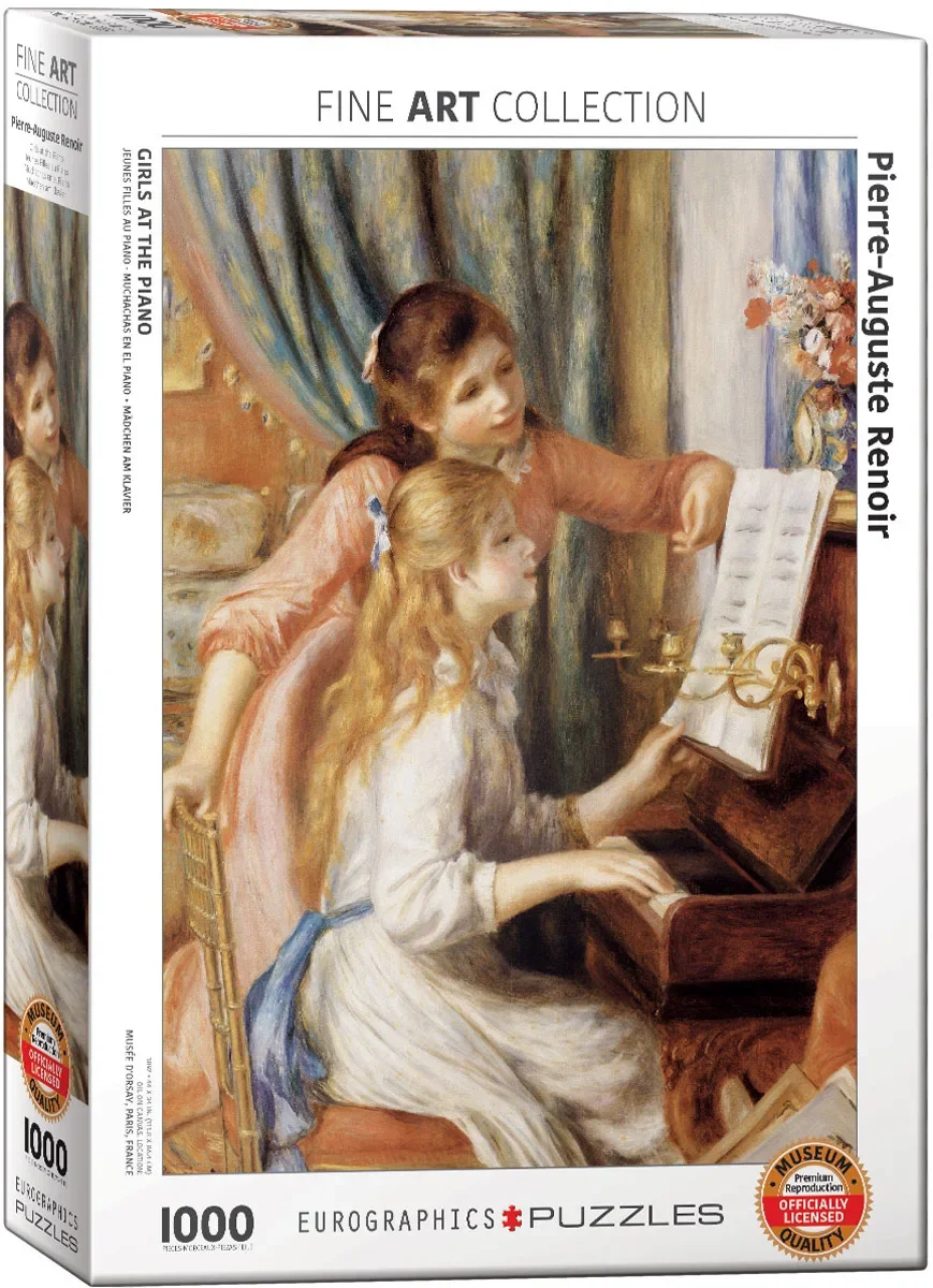 Girls at the Piano 1000 piece puzzle