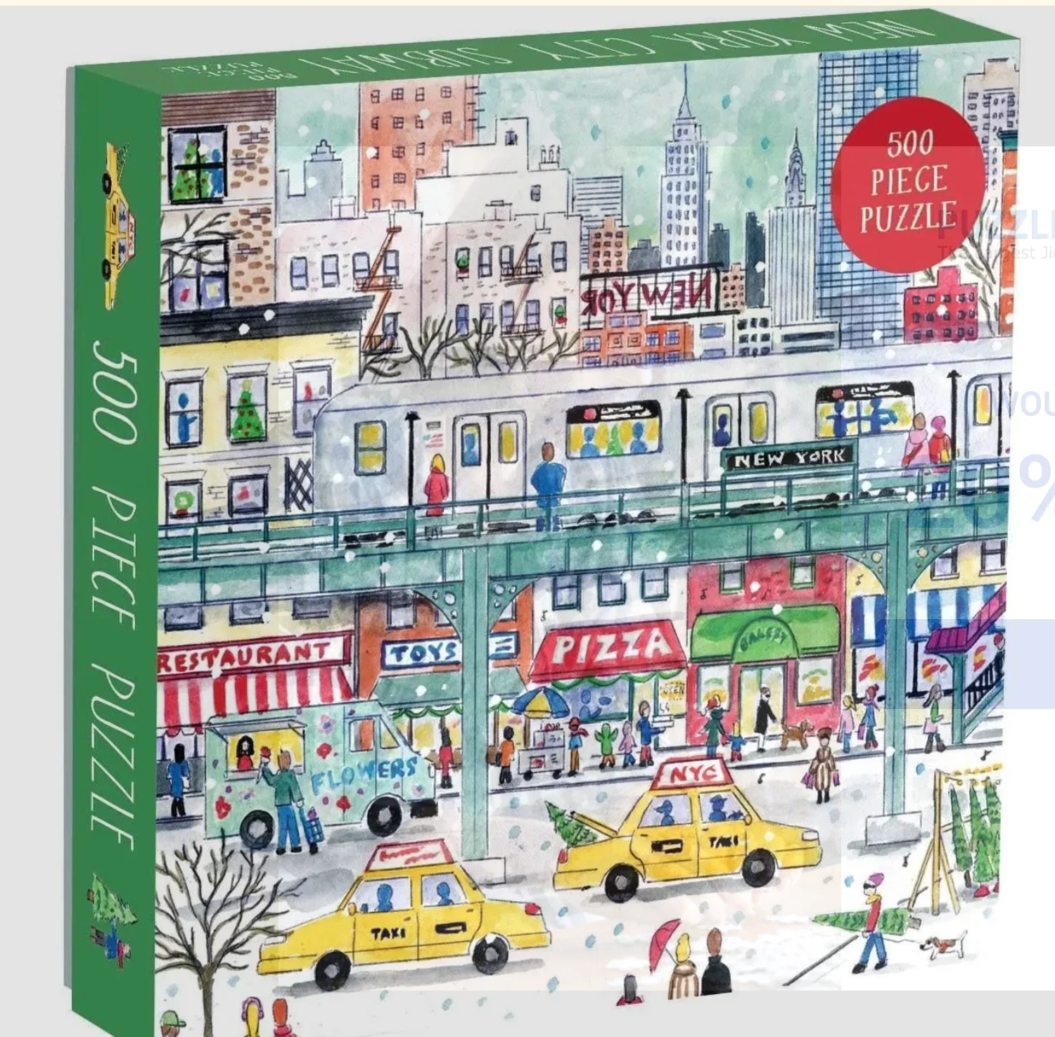 New York City Subway 500 piece puzzle