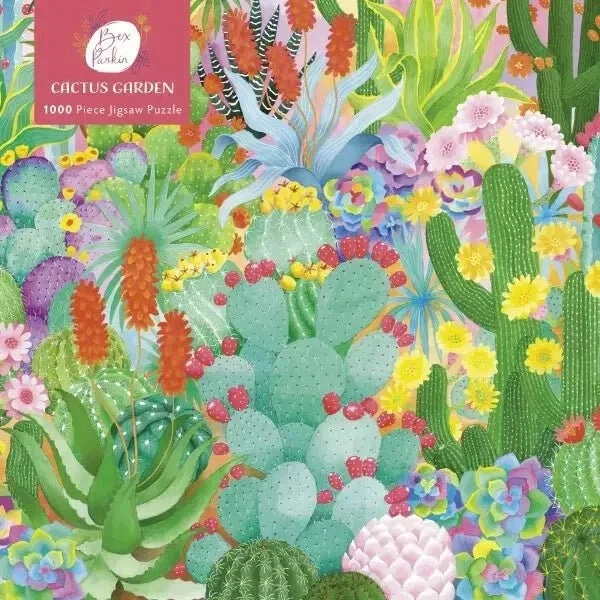 Bex Parkin: Cactus Garden 1000 Piece Jigsaw Puzzle*