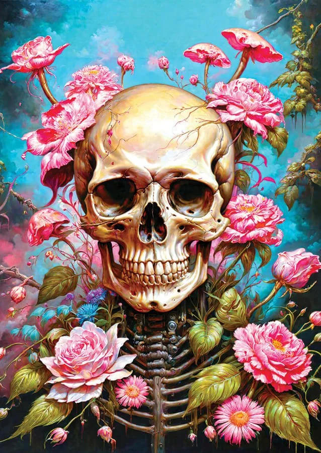 Garden Skeleton 1000 piece puzzle