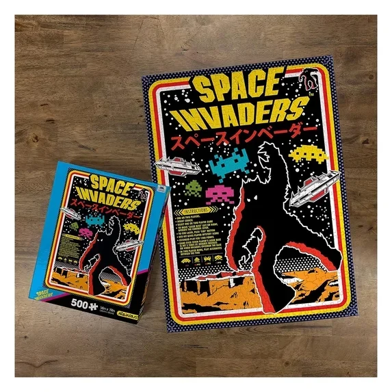 Space Invaders 500 piece puzzle