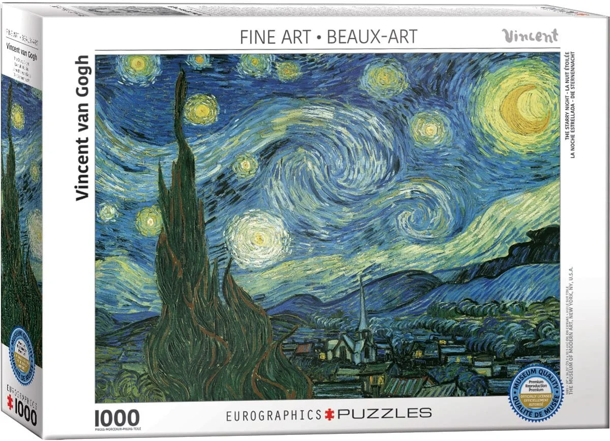 The Starry Night 1000 piece puzzle