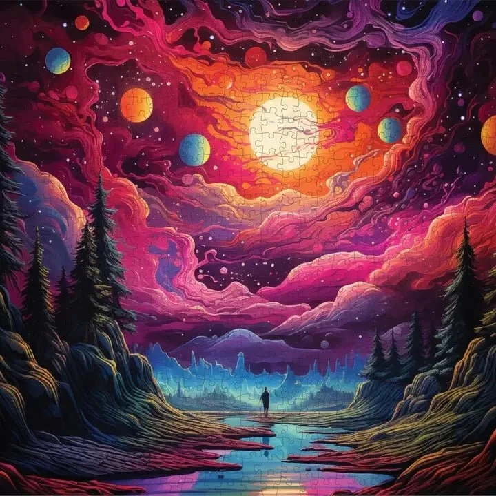 Cosmic Canvas Classic 1000 piece puzzle