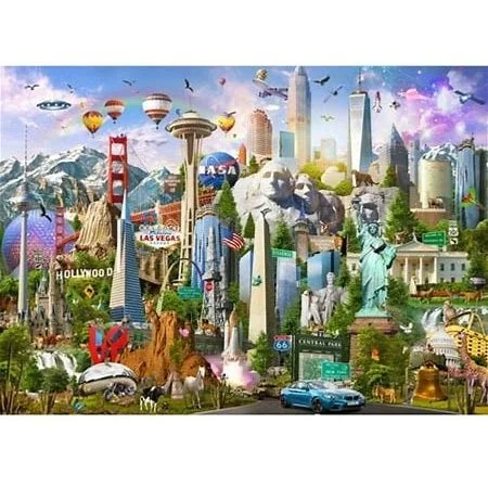 Brain Tree American pride 1000 piece puzzle