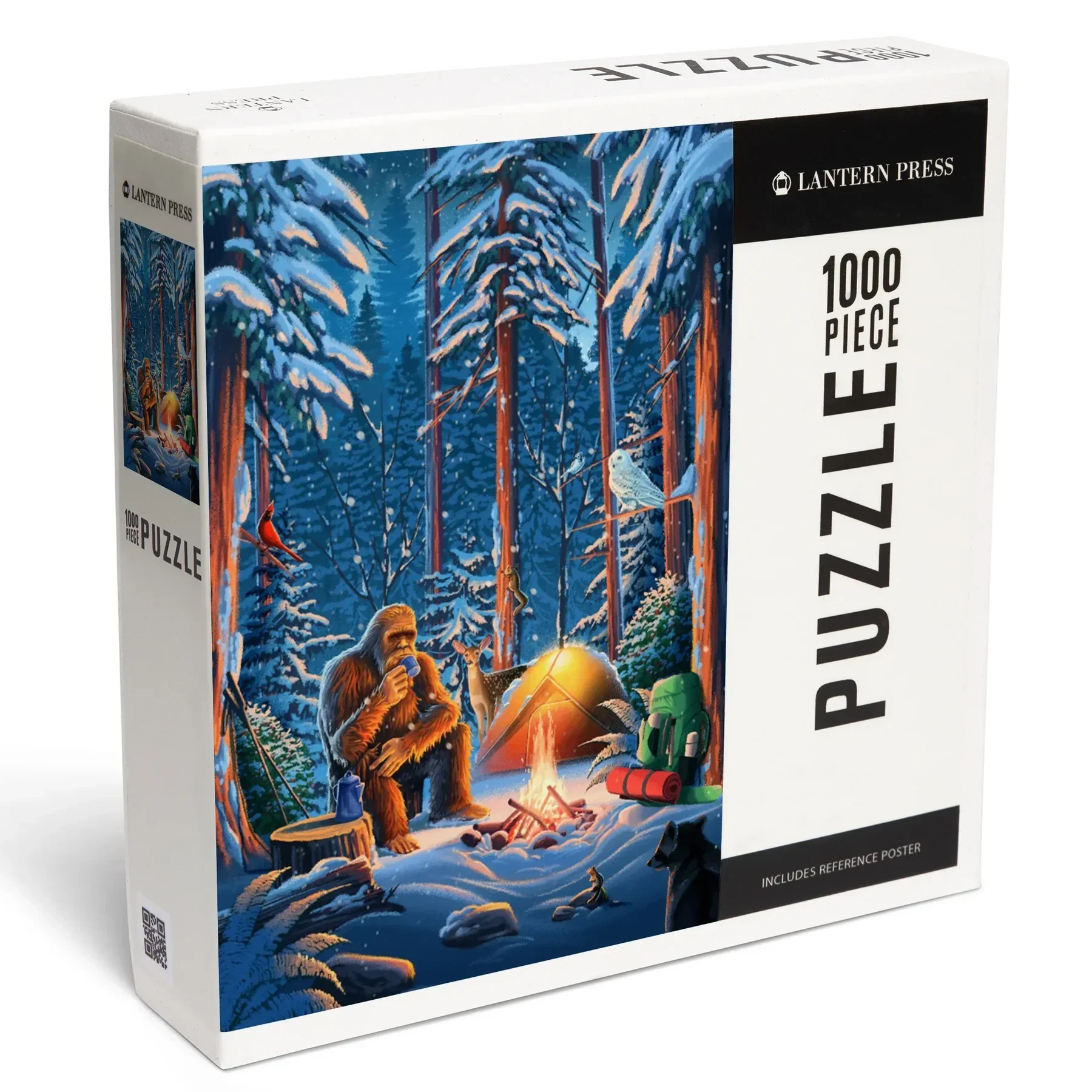 Camping Bigfoot 1000 Piece Puzzle
