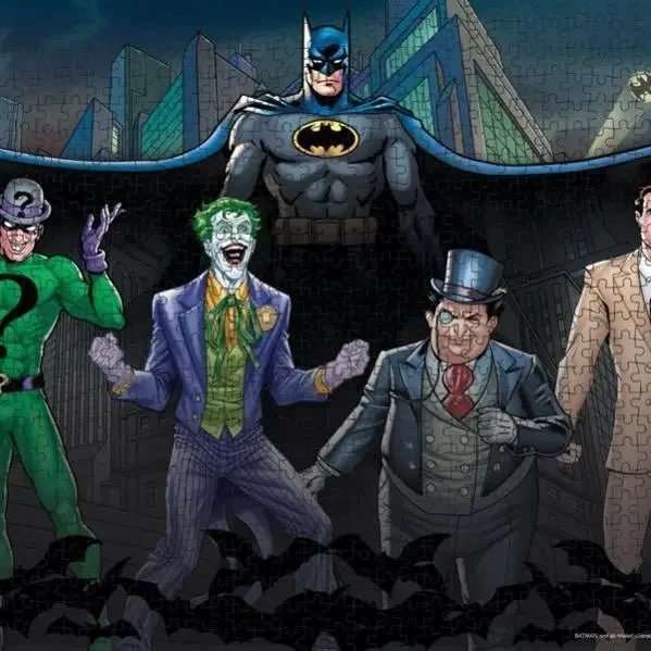 Batman & Villains 500 Piece Jigsaw Puzzle