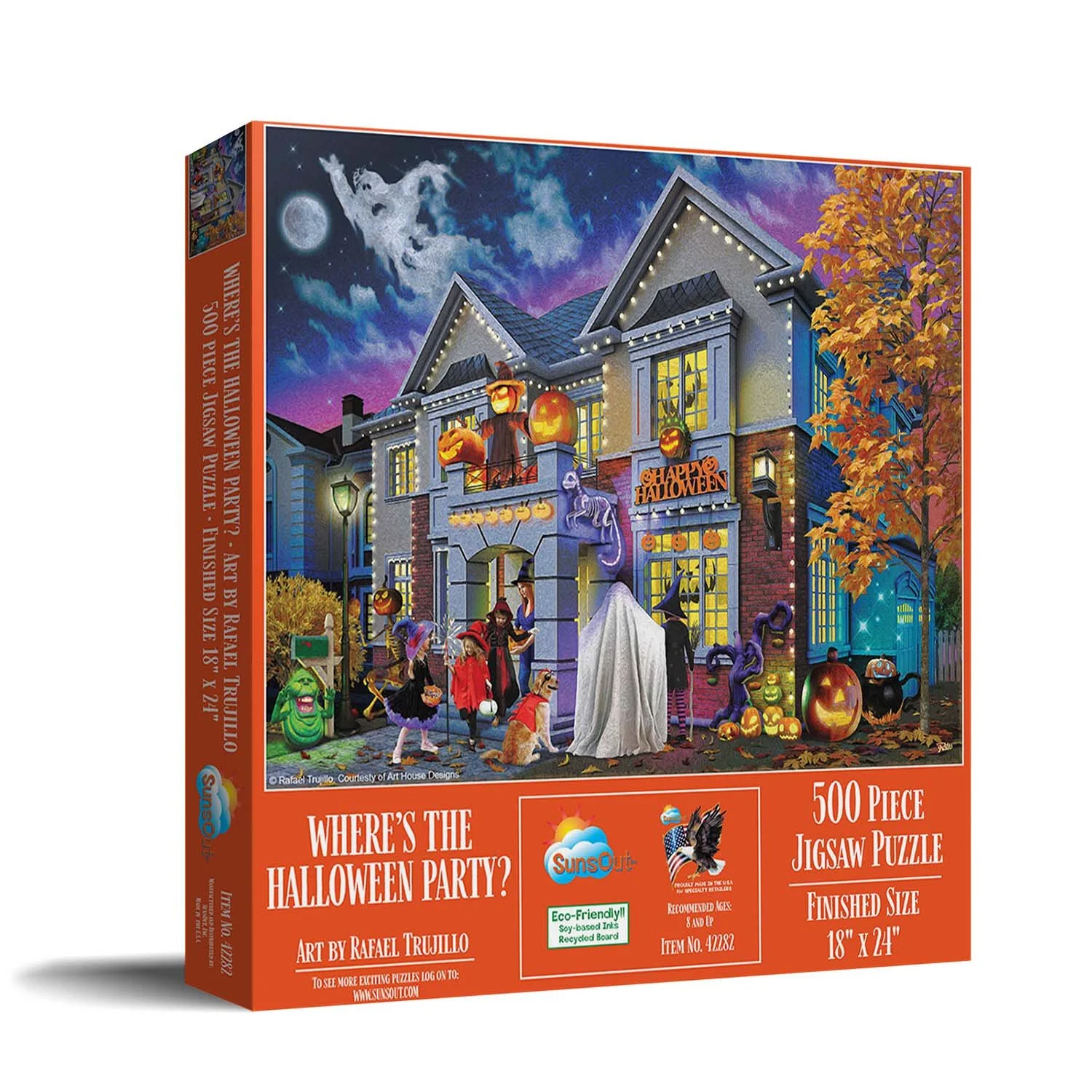 Where's the Halloween Party? 500 piece puzzle