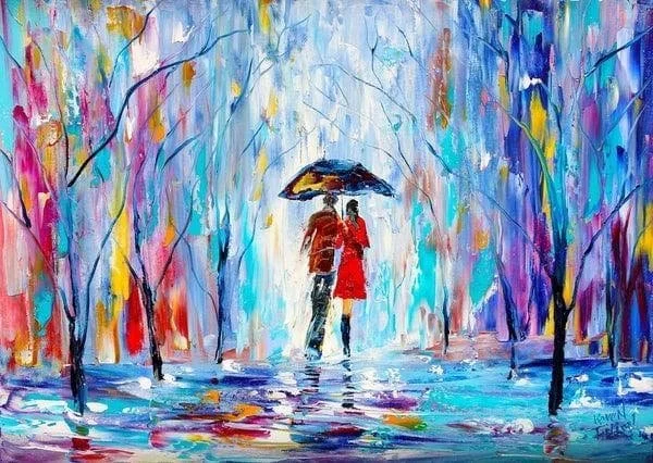 Rainy Love 1000 piece puzzle