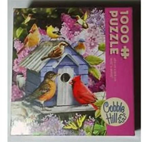 Spring Birdhouse 1000 piece puzzle