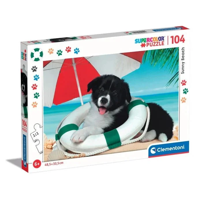 Sunny Beach 104 piece puzzle