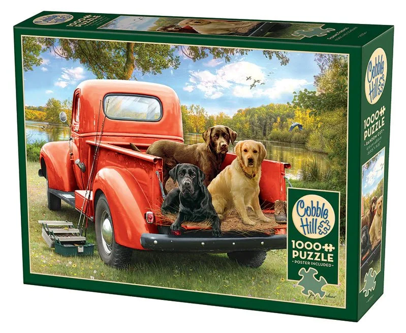 Fishing Friends 1000 piece puzzle