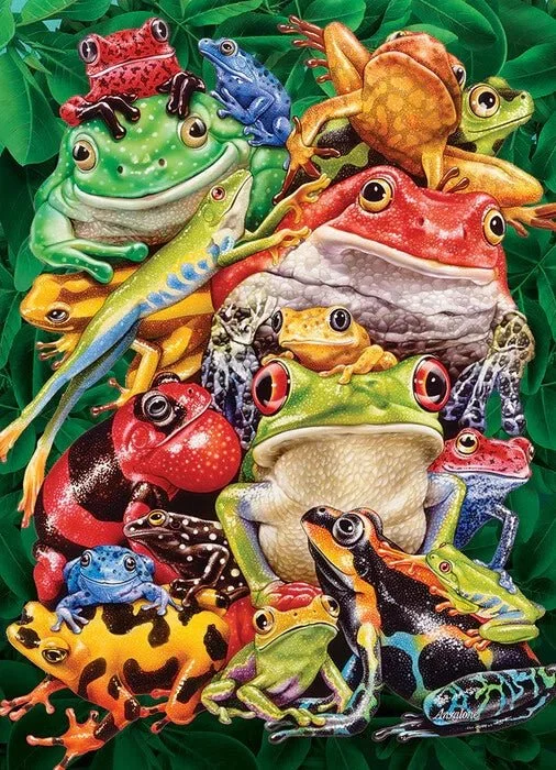 Frog Business 1000 piece puzzle