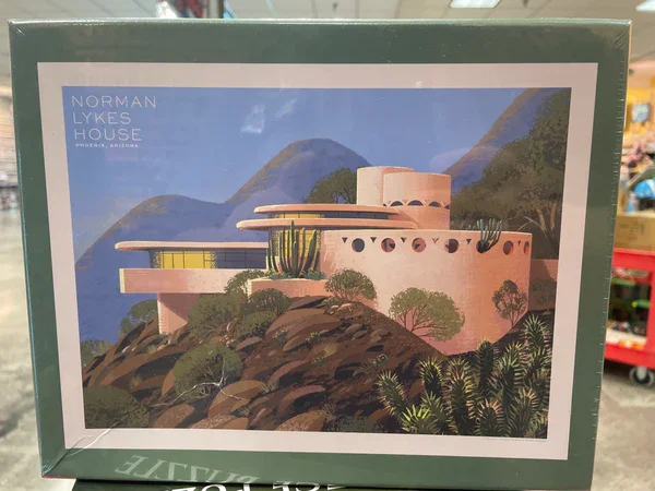 Frank Lloyd Wright Collection- Norman Lykes House 1000 piece puzzle