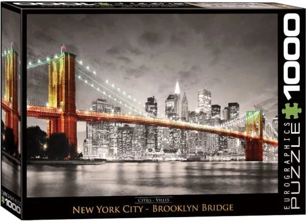New York City Brooklyn Bridge 1000-Piece Puzzle