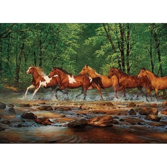 Spring Creek Run 1000 piece puzzle
