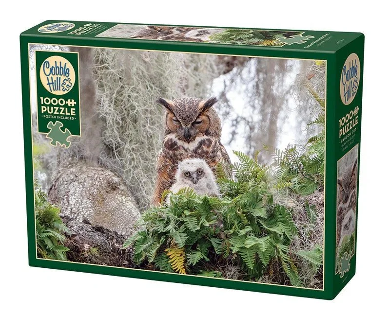 Great Horned Owl 1000 piece puzzle