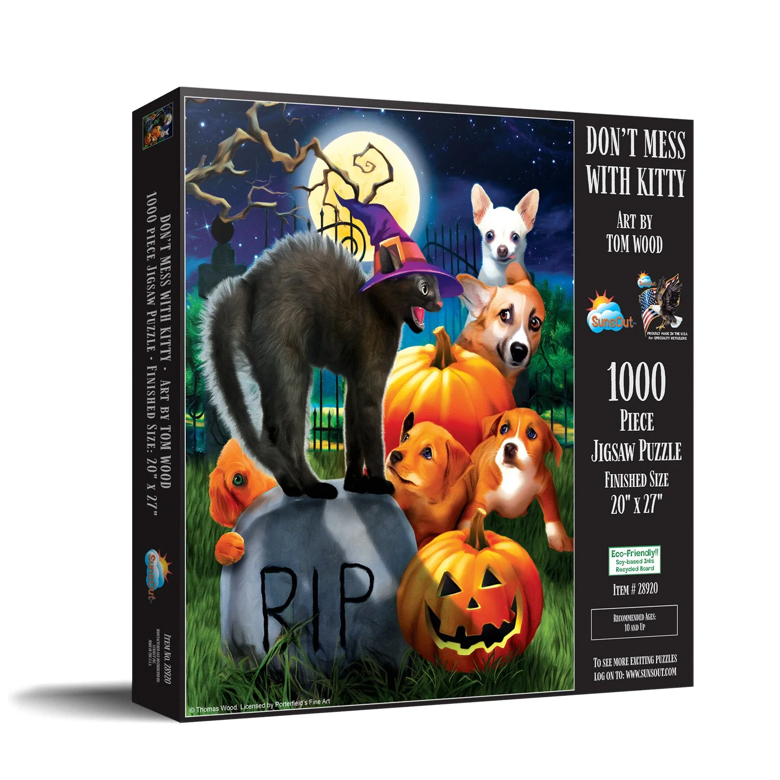 Don't Mess With Kitty 1000 piece puzzle