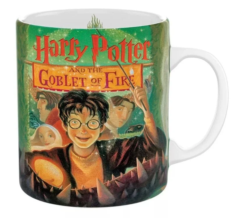 Harry Potter Illustration by Artist Mary GrandPré 15oz. Porcelain Jumbo Mug Dishwasher and microwave safe Size: 5"x4.25"