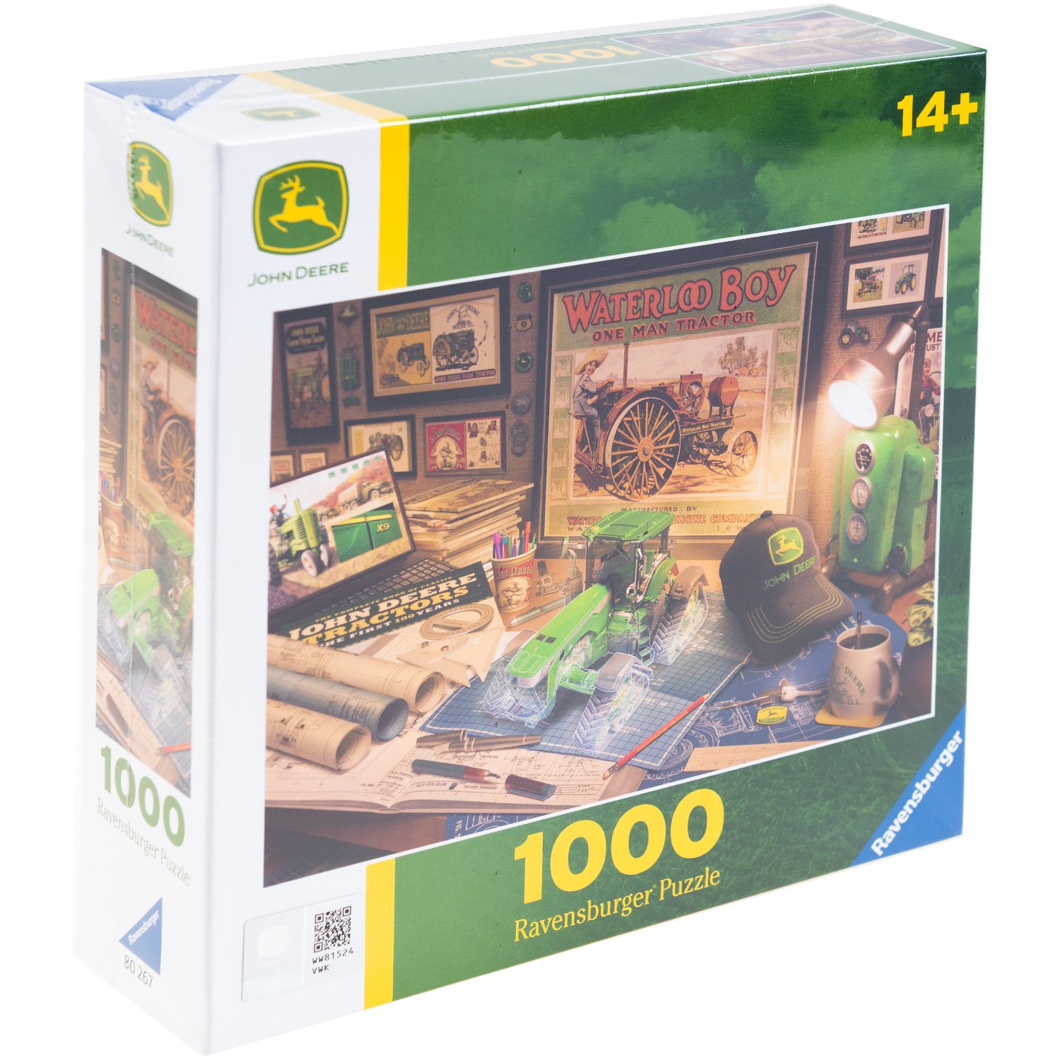 John Deere Work Desk 1000 Piece Jigsaw Puzzle