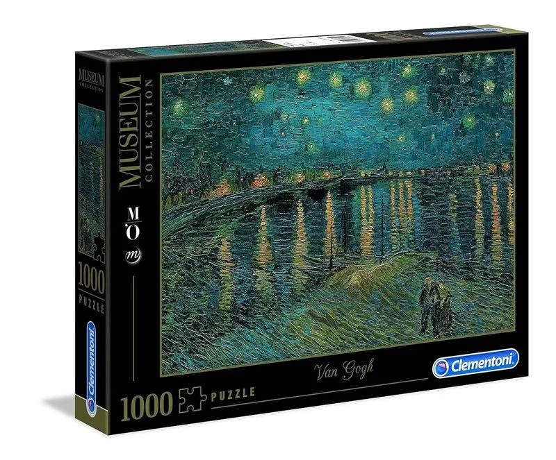 Van Gogh - Starry Night On The Rhone 1000 Pieces Puzzle